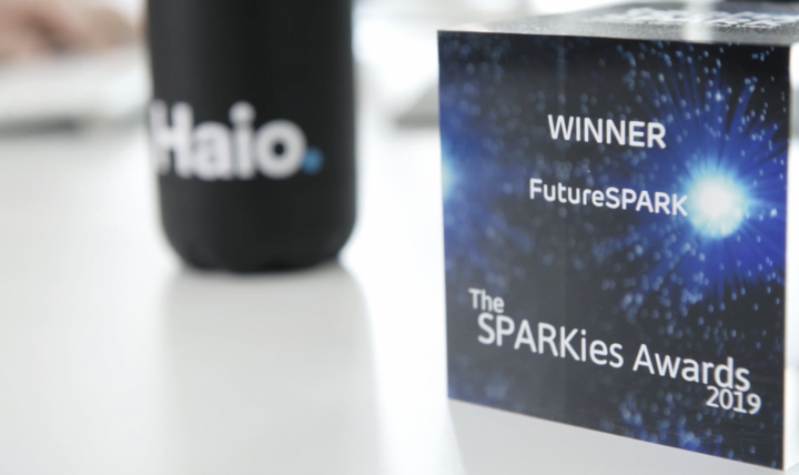 Our founder Harry wins FutureSPARK at the Sparkies Awards 2019