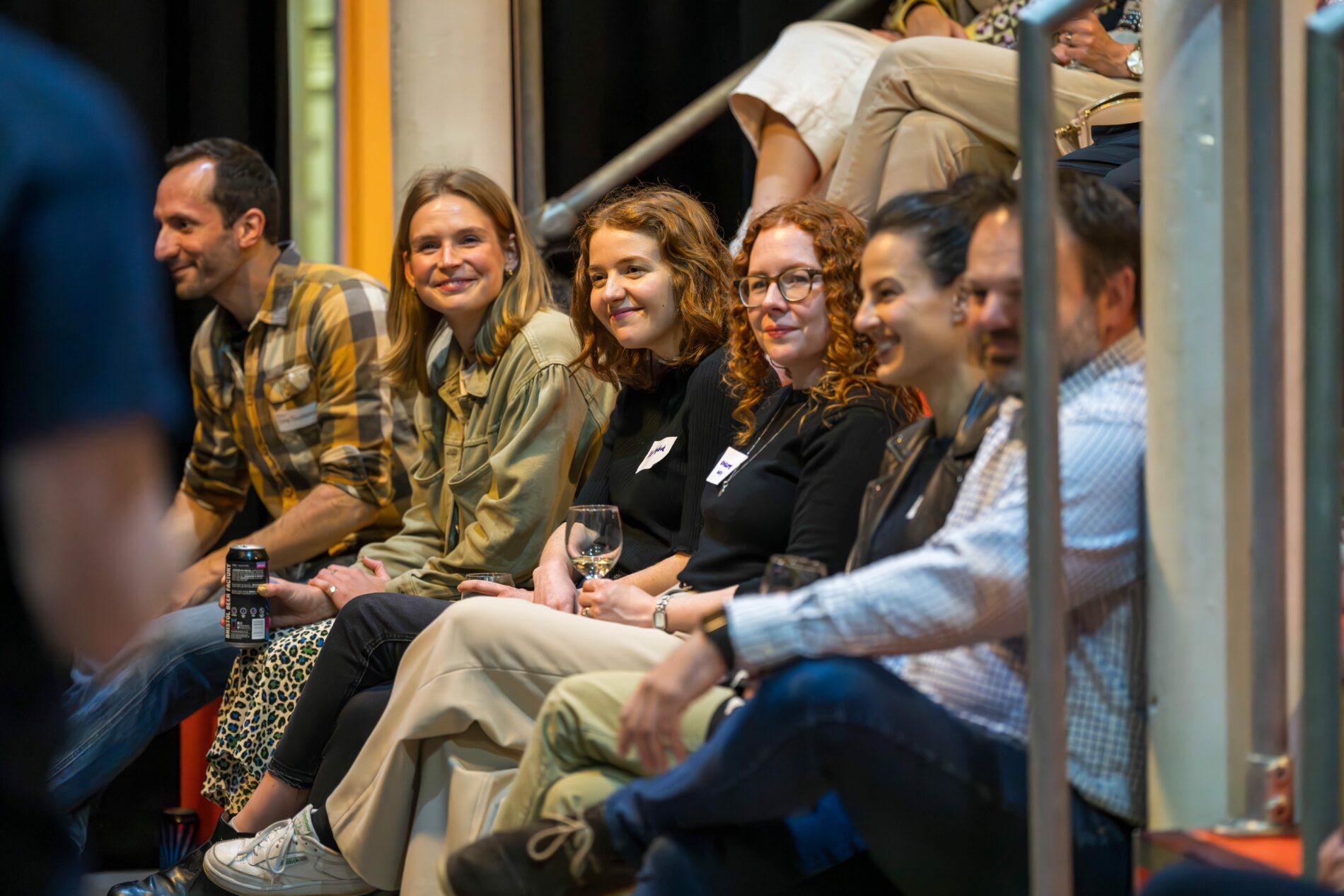 People attending Smart Cookies event