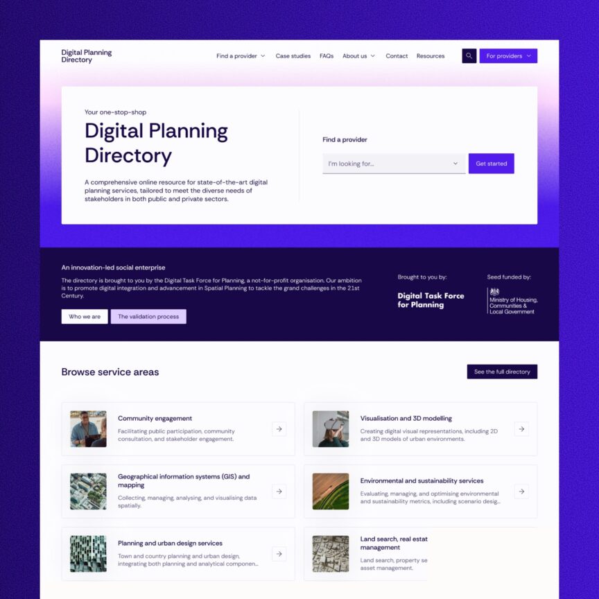 Digital Planning Directory